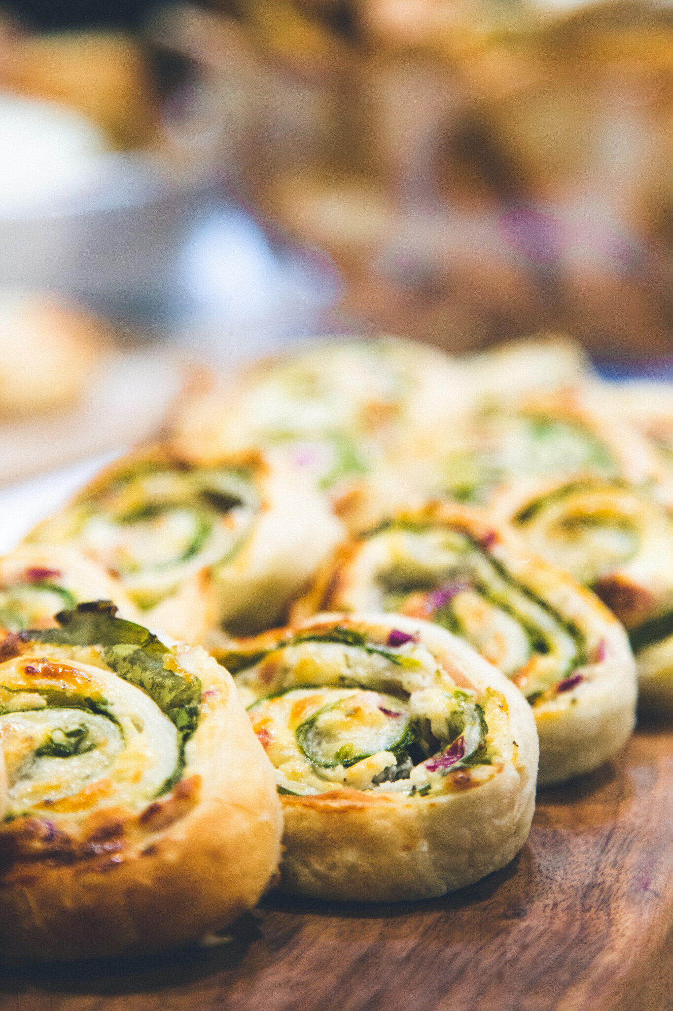 Roulés feuilletés aux épinards – Goutez le Québec