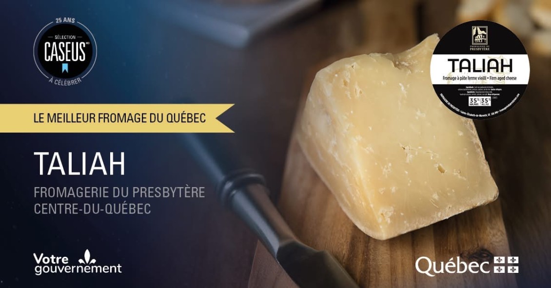 CASEUS 2025 : Le Taliah couronne 25 ans d’excellence fromagère ...