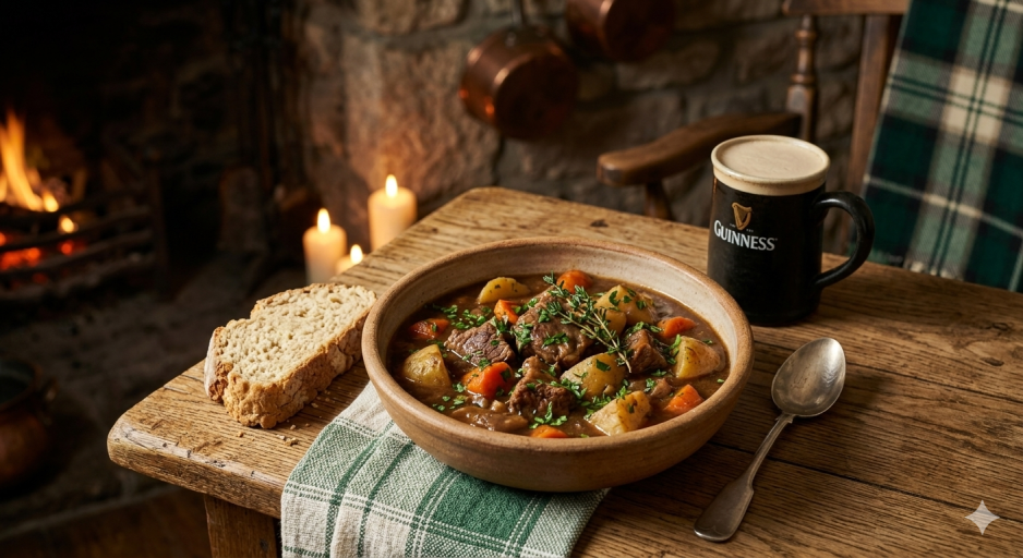 Irish Stew à la bière noir (Guinness) — Mijôté d’agneau
